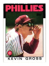 1986 Topps #764 Kevin Gross Philadelphia Phillies
