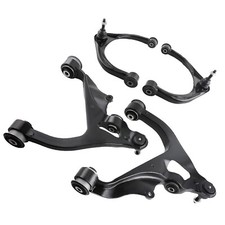5-Lug Front Upper & Lower Control Arms Ball Joints for 09-18 Dodge Ram 1500 4WD