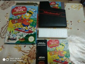 THE SIMPSONS BURT VS.THE SPACE MUTANTS NES NINTENDO
