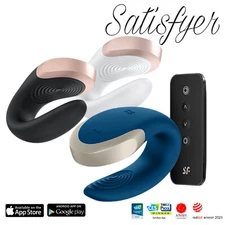 Satisfyer Double Love - U Vibrator for Couples with Wireless Remote and APP