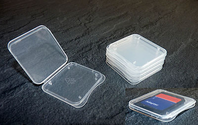 5 Stück Hülle für SD Karte EXTRA FLACH Speicherkarte ETUI Schutzhülle Box Case 