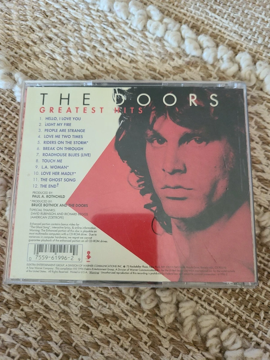 The Doors Greatest Hits Album Cover