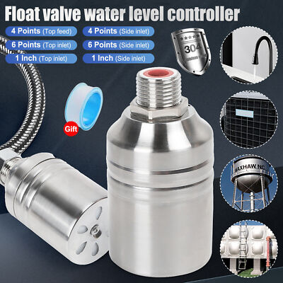 #ad Valve Automatic Water Level Control Valve Float Valve Water Tank Shutoff Valve $12.59