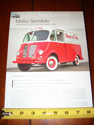 SNAP ON TOOLS 1951 MERTO VAN TRUCK - ORIGINAL 2016 ARTICLE