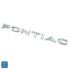 1968-1969 Lemans Pontiac Trunk Emblem Individual Letters Set