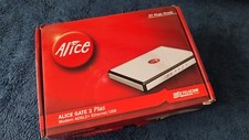 MODEM ALICE ADSL GATE2 PLUS 20 MEGA COMPLETO NUOVO SENZA WI-FI MODEM ROUTER CASA