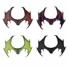 24" Lrg Adult Game Thrones Halloween Costume Dragon Wings Black Red Green Purple