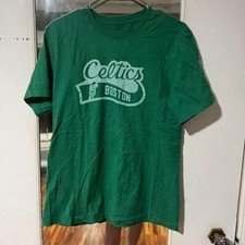Green and white Nike Celtics tee NBA
