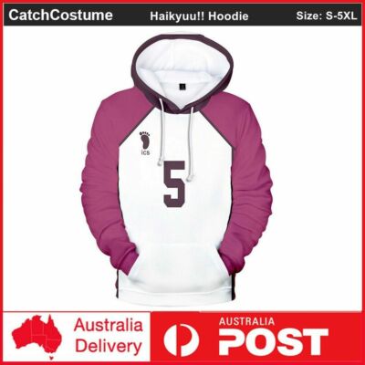 Haikyuu!! Shiratorizawa High School Tendo Satori Hoodie Cosplay