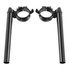 Black Clip On Handlebar Bar Fit For HONDA CBR600RR CBR 600RR 2007-2011 2013-2019