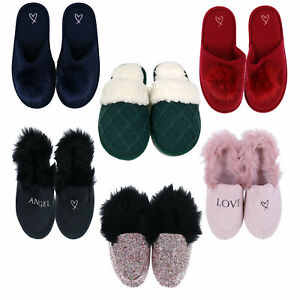Victoria's Secret Slippers Slides House Shoes Lounge Sleepwear Footwear New Vs - Click1Get2 Coupon