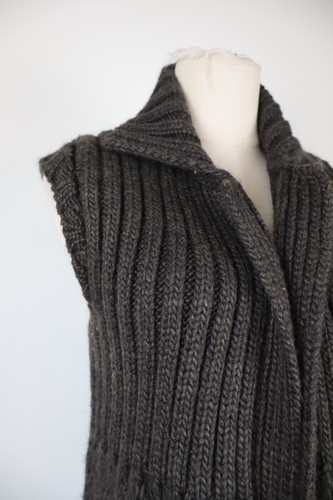 ELISABETTA FRANCHI CARDIGAN MAGLIONE SMANICATO DONNA 44 SWEATER WOMAN VINTAGE - Foto 2 di 9
