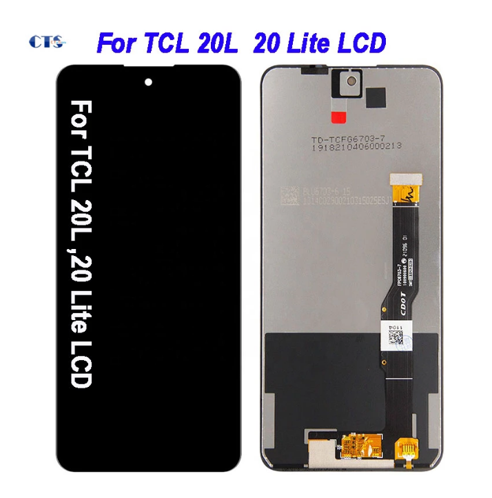 ECRAN DE TELEPHONE Pour Le TCL 20 Sud - Est T761H TFT Matériel Ensemble Tactile LCD Avec Cadre