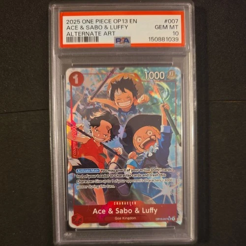 Luffy 2025 Luffy #OP13-007 Alt Art