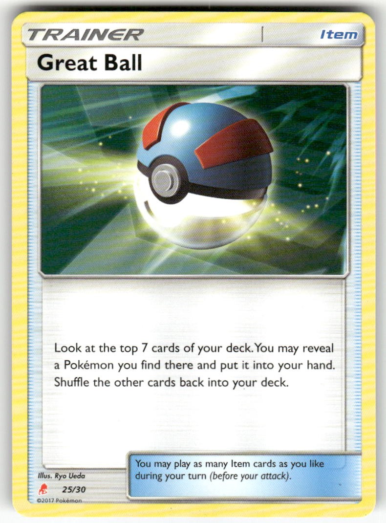 Great Ball (#21) (Alolan Raichu) 21/30 SM Trainer Kit: Lycanroc & Raichu Pokemon
