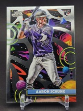 2025 Topps Chrome Cosmic #172 Aaron Schunk