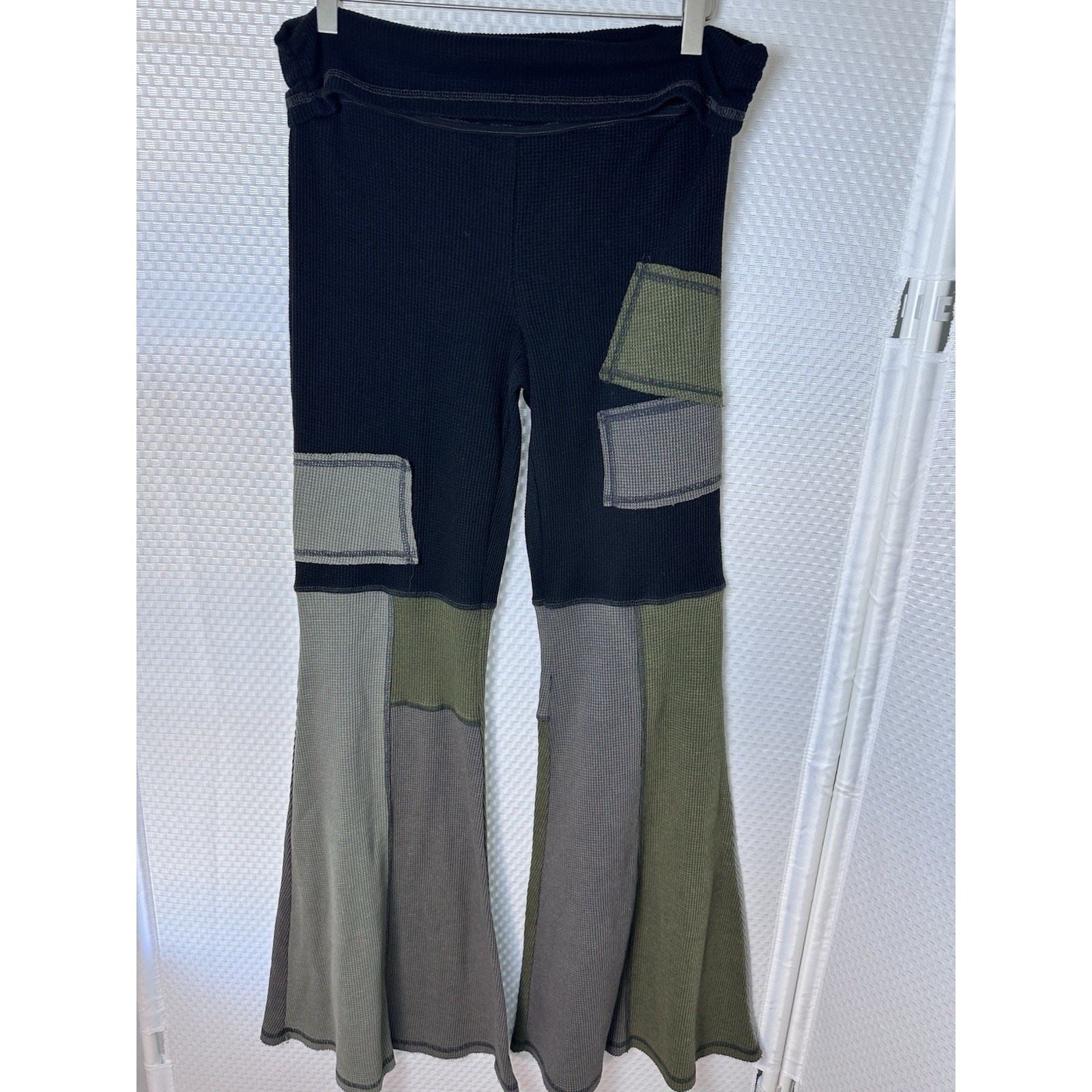 Dolls kill Darker Waves Patchwork Pants Raver got… - image 4