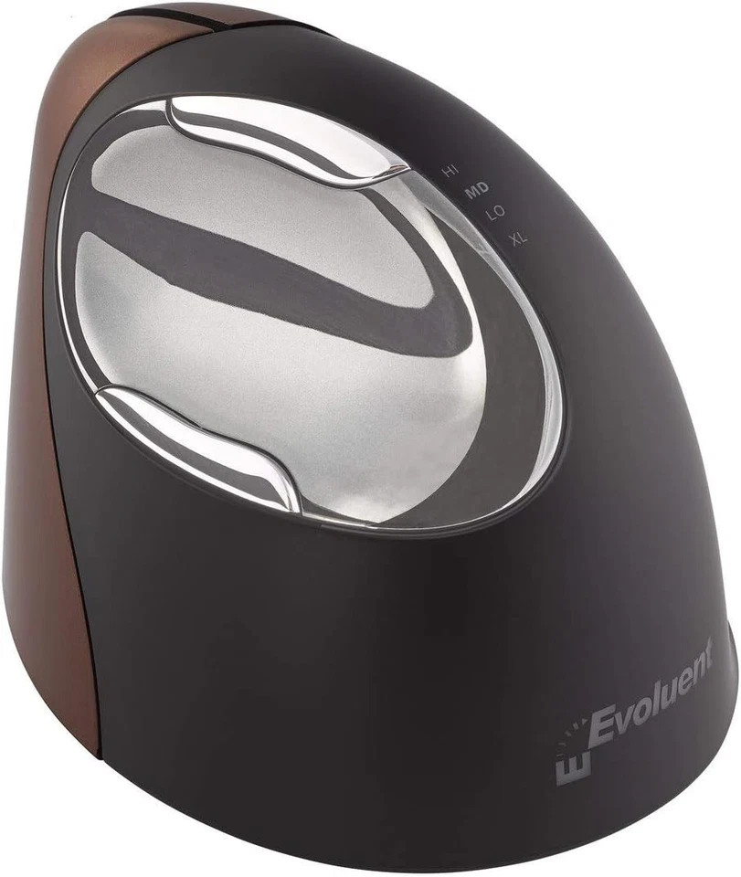 Evoluent VM4SWL Ergonomic mouse Vertical Mouse 4 Right wireless small, Black - Image 2 of 4
