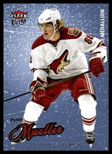 2008-09 FLEER ULTRA ICE MEDAILLION PETER MUELLER /100