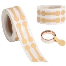 1000PCS Jewelry Price Stickers Blank Jewelry Price Tags Self Adhesive Small L...