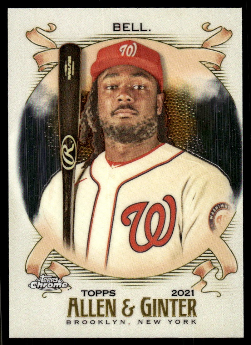Josh Bell 2021 Topps Allen & Ginter Chrome #5 Washington Nationals MLB READ