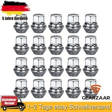 Radmuttern Kegelbund M12x1,5 SW19 Ersatz für Ford Alufelgen Fiesta Mutter 20-tlg