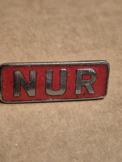 National Union of Railwaymen / NUR Enamel Pin Badge