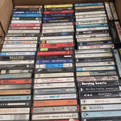 Premium Bundle Of 25 Cassette Tape Albums 70/80s/90s/Pop/Rock/ Job Lot Suprise