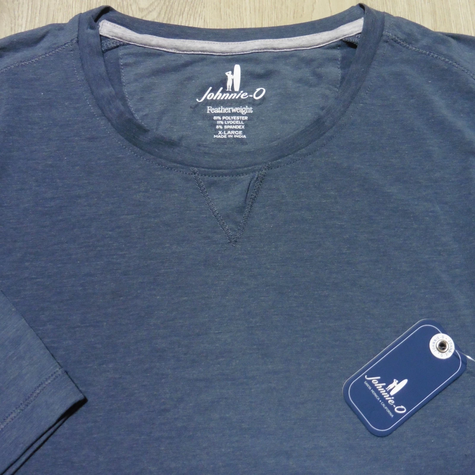 JOHNNIE O Mens XL COURSE T SHIRT PERFORMANCE GOLF SHORT SLEEVE WAKE BLUE NAVY
Opens in a new window