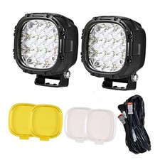 4 Inch Round Led Offroad Lights Pair 160W 18800LM Driving Spot Light Pods
