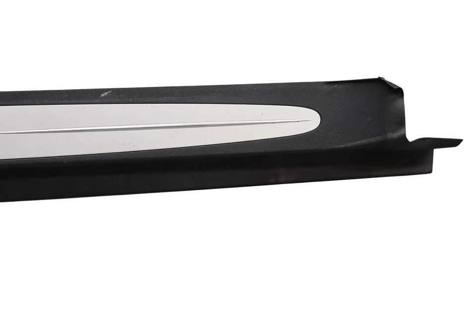 03-12 Mercedes SL500 SL600 alféizar de puerta lateral del pasajero delantero derecho negro OEM Foto 4 de 4