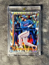 Luis De Los Santos 🔥 2025 Topps Chrome Ray Wave Refractor SSP Rookie Parallel