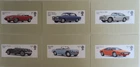 6 x 2013 MINT ROYAL MAIL PHQ CARDS 380 (1-6) -BRITISH AUTO THOROUGHBREDS- UNUSED