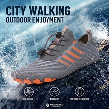 Unisex Water Shoes Barefoot Beach Shoes Quick Dry Aqua Sneakers Beach Sneaker