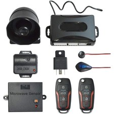 1 Way Car Security Alarm Keyless Entry System Remote A