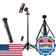 ULANZI Magnetic Phone Tripod MT85 Auto Open Tripod 60'' Extendable Selfie Stick