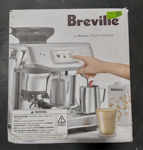 Breville Barista Touch Impress Espresso Machine Heavy Use - For Parts (READ)