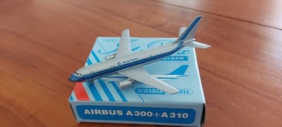 Flugzeugmodell Airbus A300B Eastern Air Lines Schabak 1:600 in OVP ''Jet-Box''