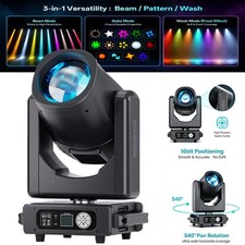 350W LED 8 48Prism Moving Head Light RGBW DMX Gobo Beam Stage Spot Lighting DJ