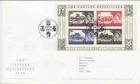GB Stamps First Day Cover 50th Anniv. Castles def. MS, Regional flowers SHS 2005