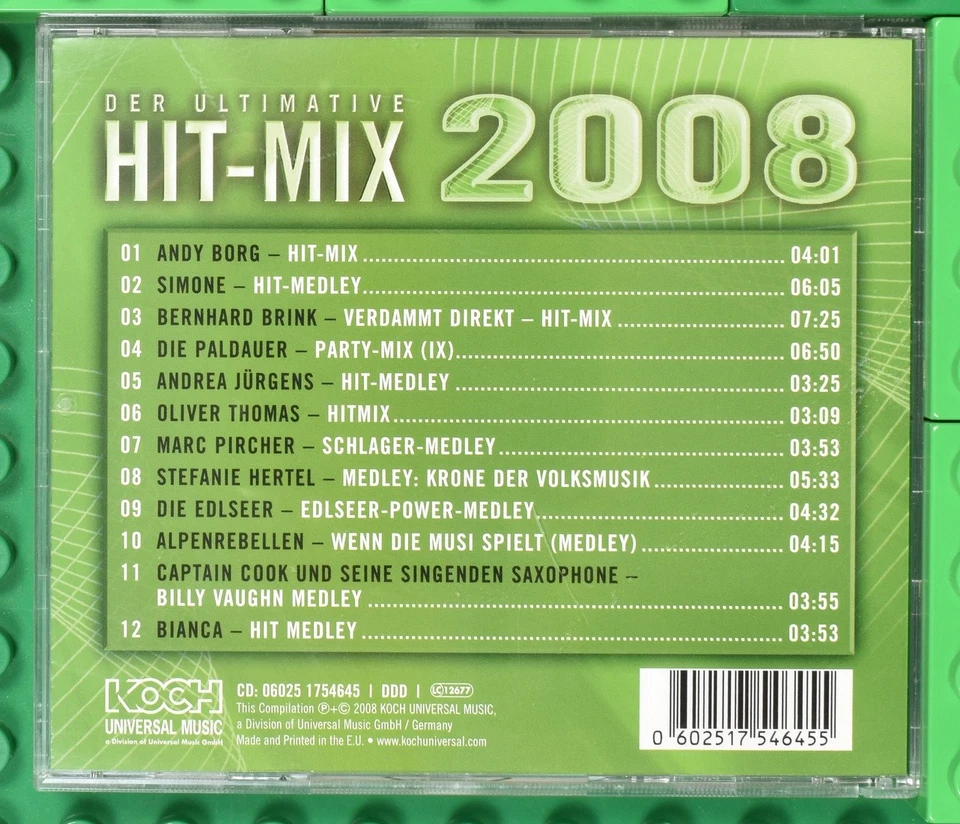 Various Artists - Der Ultimative Hit-Mix 2008 - Koch Universal - CD - Bild 2 von 4