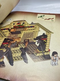 Lego Parts Indiana Jones and the Lost Tomb 7621 Instruction Manual Only
