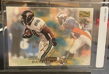 Damon Jones 1998 Skybox Fleet Farm SSP Parallel Jaguars Tight End