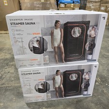 Sharper Image Steamer Sauna Portable Spa  Folding Chair  Steam Generator Full