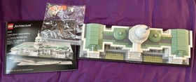 LEGO Architecture United States Capitol 21030 1032 Complete Set W/ Manual Box