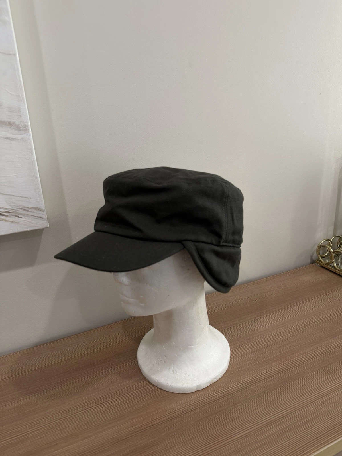 Duluth dark green Winter Insulated Canvas Trapper Ear Flap Hat Fleece Warm XL