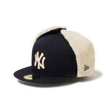 NEW ERA 59FIFTY Dog Ear New York Yankees Navy Authentic NEW 14668175