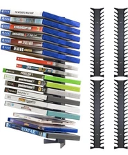 Funturbo Video Game Storage Wall Mount Game Case Holder (4-Pack)