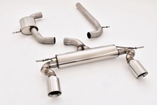 FMS 76mm Duplex-Anlage Auspuff für VW Scirocco III Bj. 2008-04/2014 1.4l TSI 90/