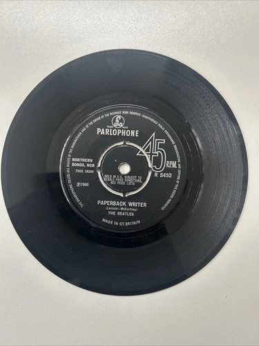 THE BEATLES - Paperback Writer + Rain Original 7" vinyl